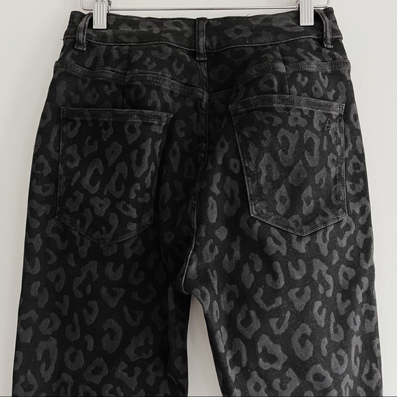 Anthropologie DL1961 Farrow Ankle Leopard High-Rise Instasculpt Skinny Jean 31 - Picture 11 of 14